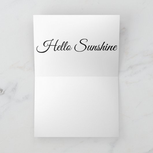 Geraniums Kaart (Binnen)