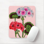 geraniums muismat (Met muis)