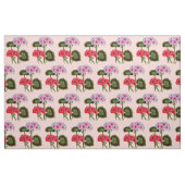 geraniums print florale print stof (Fat Quarter)
