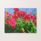 "Geraniums" puzzel Legpuzzel (Horizontaal)