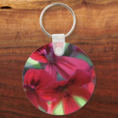 Geraniums Sleutelhanger (Voorkant)