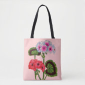 geraniums tote bag (Voorkant)