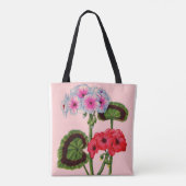 geraniums tote bag (Achterkant)