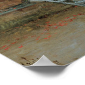 Geraniums van Childe Hassam,  impressionisme Poster (Hoek)