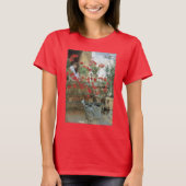 Geraniums van Childe Hassam,  impressionisme T-shirt (Voorkant)