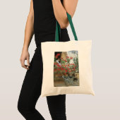 Geraniums van Childe Hassam, Vintage Impressionism Tote Bag (Voorkant (product))