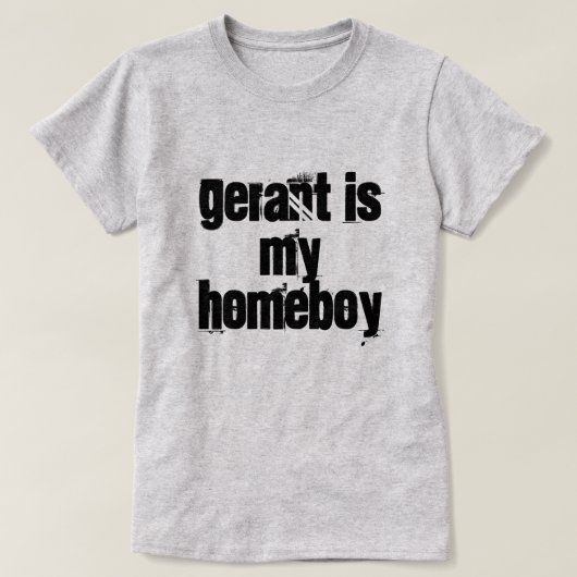 Gerant t-shirt (Design voorkant)