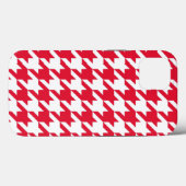 Geranum Elegant Houndstooth Case-Mate iPhone Case (Achterkant (horizontaal))