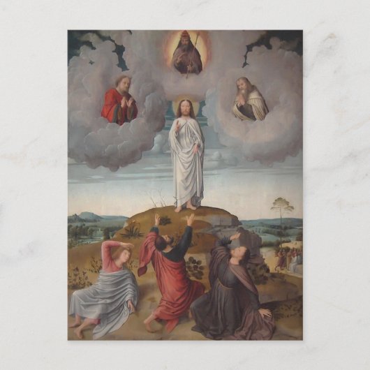 Gerard David - De Transfiguratie van Christus Briefkaart (Voorkant)