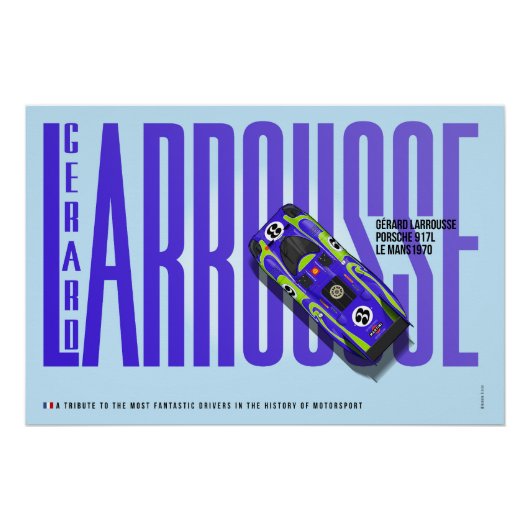 Gerard Larrousse P 917 Tribute Perfect Poster (Voorkant)