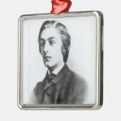 Gerard Manley Hopkins Metalen Ornament (Links)