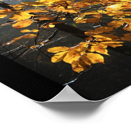 Gerard Manley Hopkins Spring en Herfst Poem Poster (Hoek)