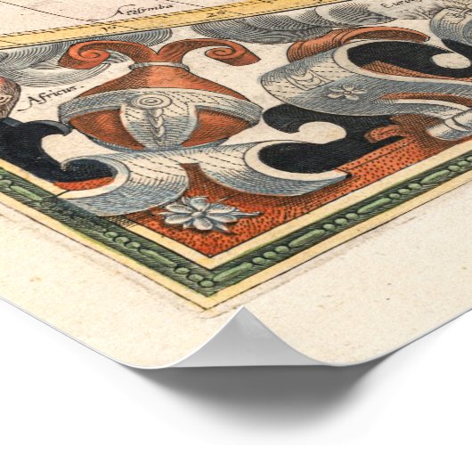 Gerard Mercator's Map of the World Poster (Hoek)