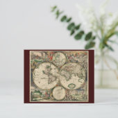 Gerard van Schagen, kaart van de wereld, 1689 (Staand voorkant)