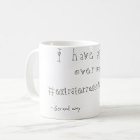 Gerard Way Tweet Coffee Mok