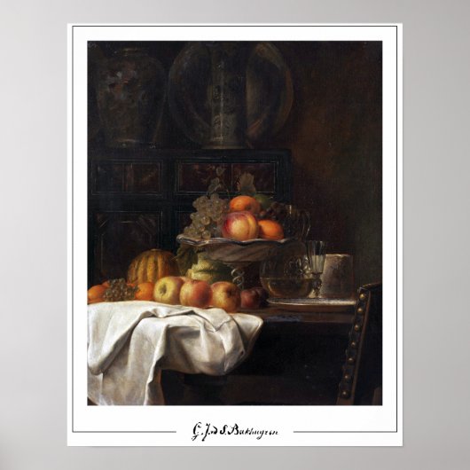 Gerardina van de Sande Bakhuyzen Zedign Art Poster (Voorkant)