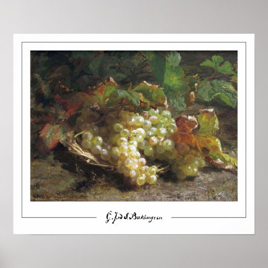 Gerardina van de Sande Bakhuyzen Zedign Art Poster (Voorkant)