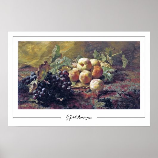 Gerardina van de Sande Bakhuyzen Zedign Kunstposte Poster (Voorkant)