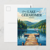 Gérardmer Meer Frankrijk Briefkaart (Voorkant / Achterkant)