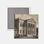 Gerards Bank in Philadelphia Magneet (Voorkant / Achterkant)