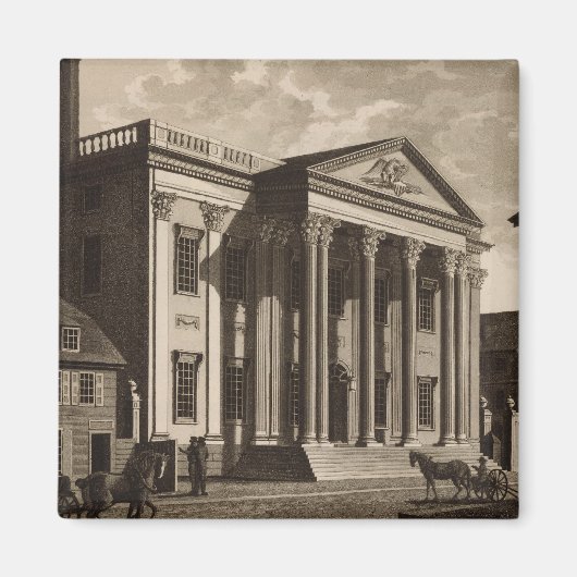 Gerards Bank in Philadelphia Magneet (Voorkant)