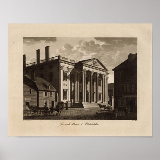 Gerards Bank in Philadelphia Poster (Voorkant)
