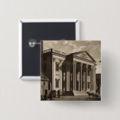 Gerards Bank in Philadelphia Vierkante Button 5,1 Cm (Voorkant /achterkant)