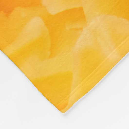 geraspte cheddar-uitzicht bovenaan fleece deken (Hoek)