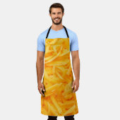 geraspte cheddar-uitzicht bovenaan schort (Gedragen)