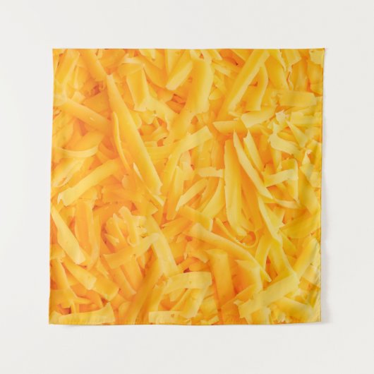 geraspte cheddar-uitzicht bovenaan wandkleed (Voorkant (horizontaal))