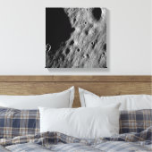 Gerateerde regio's canvas afdruk (Insitu (Slaapkamer))