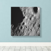 Gerateerde regio's canvas afdruk (Insitu (Houten vloer))