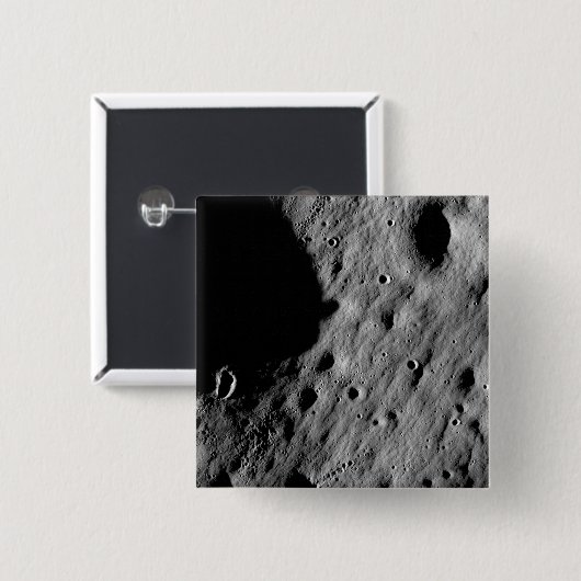 Gerateerde regio's vierkante button 5,1 cm (Voorkant /achterkant)