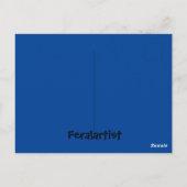 Gerbe door Matisse, Cat Art Parodie, Briefkaart (Achterkant)