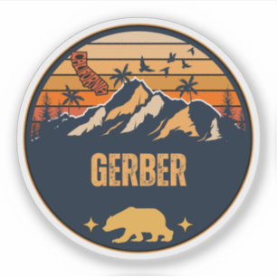 Gerber, Californië Sticker