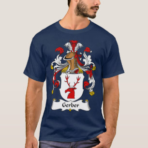 Gerber Coat of Arms Family Crest T-shirt