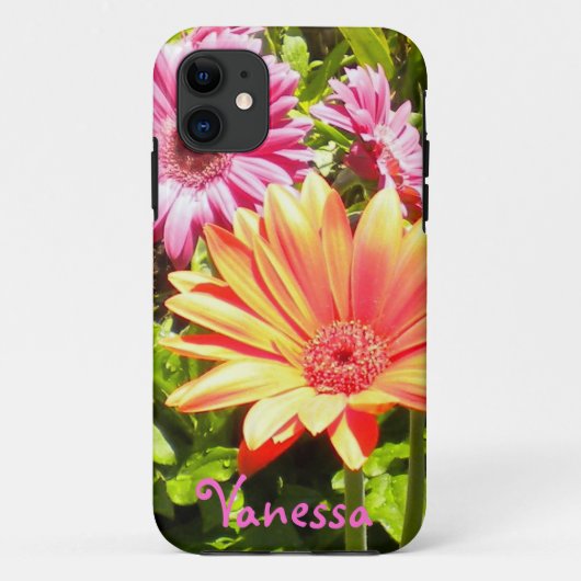 Gerber Daisies iPhone 5 hoesje (Achterkant)