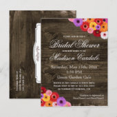 Gerber Daisies Vrijgezellenfeest nodigt Briefkaart (Voorkant / Achterkant)