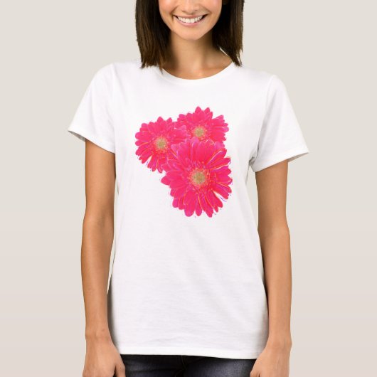 Gerber Daisy Bouquet T-shirt (Voorkant)