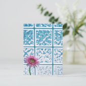 Gerber Daisy Briefkaart (Staand voorkant)