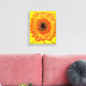 Gerber Daisy Canvas Afdruk (Insitu (Woonkamer))