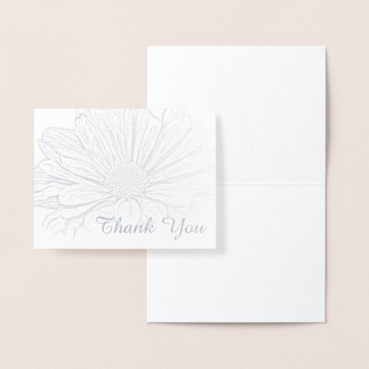 Gerber Daisy Floral Folie Kaarten (Display)