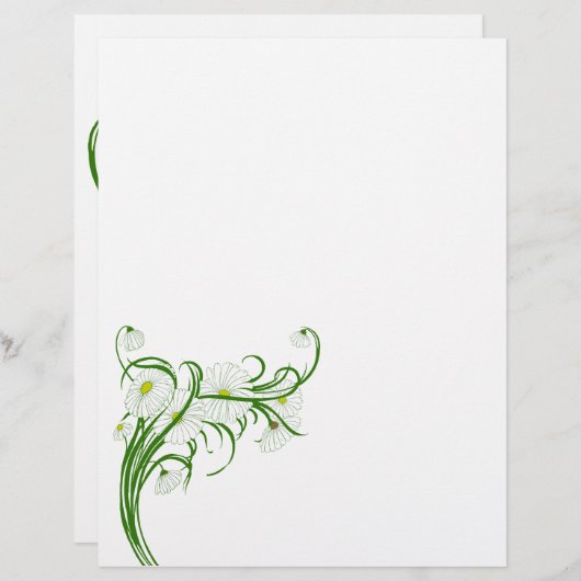  Gerber Daisy Flowers Spring Floral Bouquet (Voorkant / Achterkant)