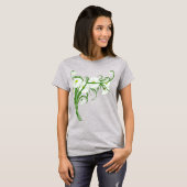  Gerber Daisy Flowers uit een voorjaarstuin T-shirt (Voorkant volledig)