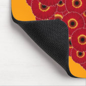 Gerber Daisy Heart Muismat (Hoek)