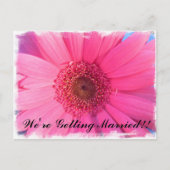 Gerber Daisy Invitation Uitnodiging Briefkaart (Voorkant)