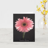 Gerber Daisy Note Card Kaart (Gele Bloem)
