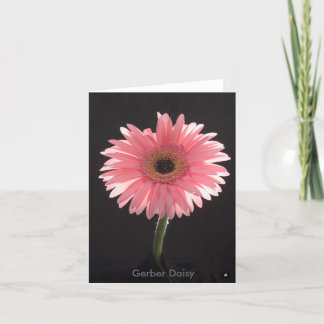 Gerber Daisy Note Card Kaart
