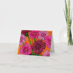 Gerber Daisy Note Kaart