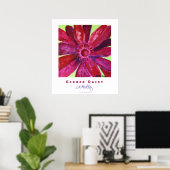 Gerber Daisy Poster (Thuiskantoor)